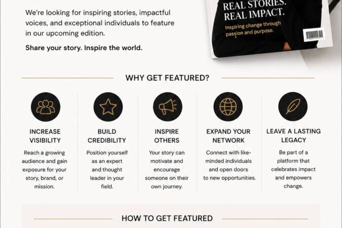 Get Featured in Gifted Magazine’s Upcoming Edition